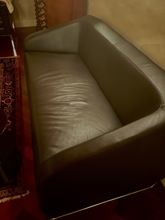 Image 1 of Divano 2 posti ARTIFORT nero in perfette condizioni