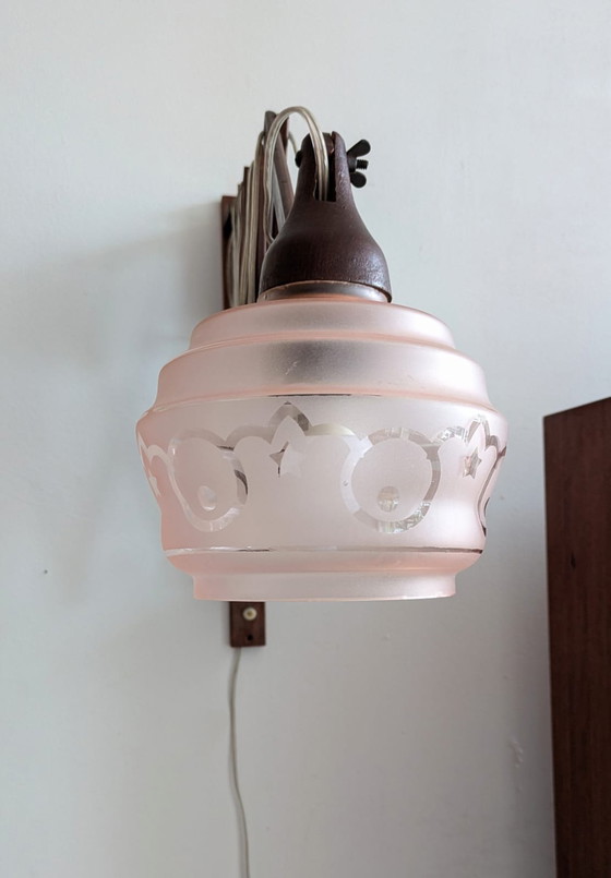 Image 1 of Lampada da parete vintage danese a forma di forbice
