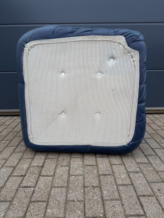 Image 1 of Pelle originale Ligne Roset Togo blu petrolio 100% autentica