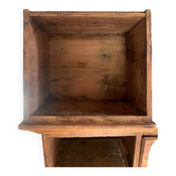 Vintage fourniturenkast – Opbergkast, Wood (photo 14 of 15)
