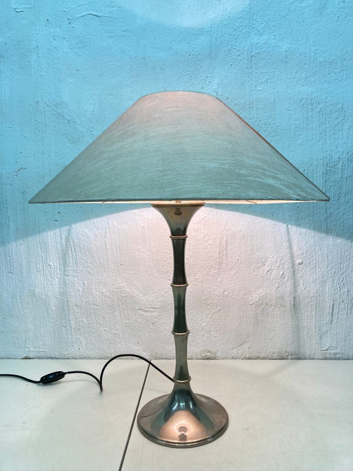 Bamboo table lamp by Ingo Maurer 70s