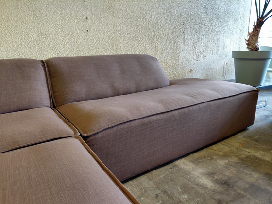 Image 1 of Gelderland 6905 corner sofa brown