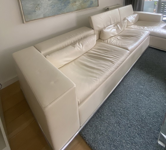Image 1 of De Sede Ledersofa mit Chaise Longge