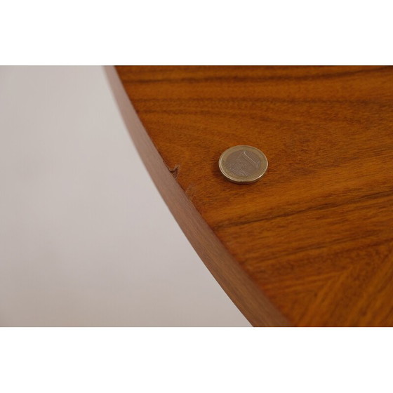 Image 1 of Round vintage dining table for 6 people, rosewood by Kondor Mobel Perfektion, 1970