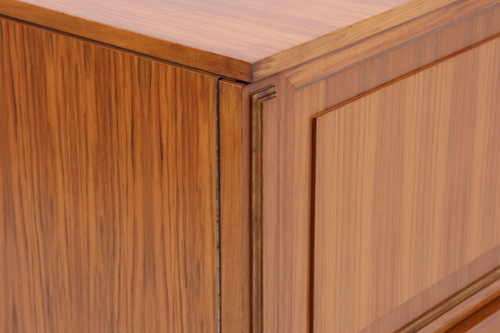 Image 1 of Vintage dressoir 60s Mid Century TV-meubel met laden retro houten opbergruimte #04-22