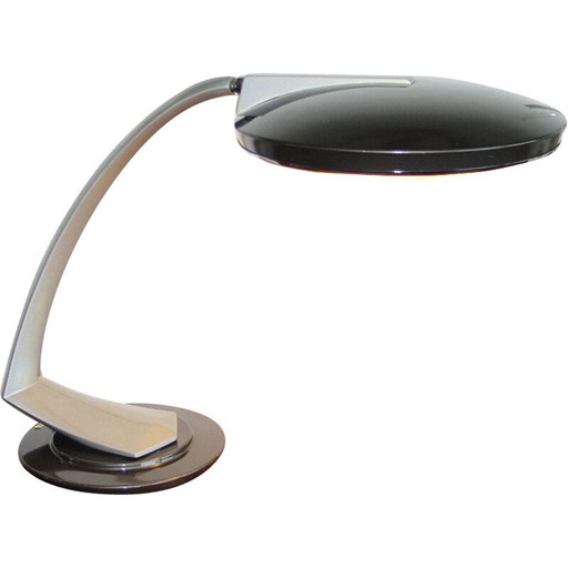 Vintage boomerang lamp by Fase, Madrid 1960