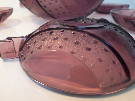 Image 1 of Art Deco fruit bowl with serving dishes