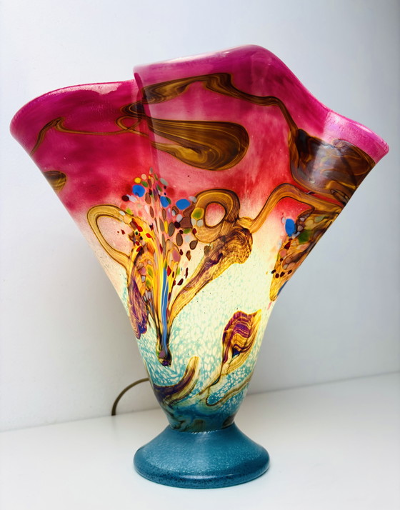 Image 1 of Design Murano style blown table lamp
