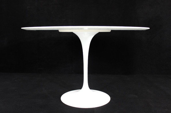 Image 1 of Zo goed als nieuw! Knoll Int. Eero Saarinen Vintage Tulip Tafel 120cm Marmer Statuarietto Originele prijs €5845