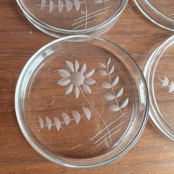 Image 1 of Vetrini vintage kristallen onderzetters