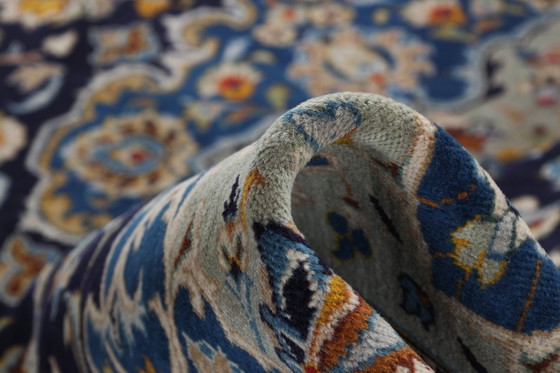 Image 1 of Alfombra persa Kashan 4,02 x 3,10 Alfombra oriental fina N.º 24626