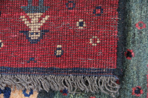 Image 1 of Alfombra oriental persa original Gabbeh Ghashghai, 162 cm x 105 cm, antigua, natural