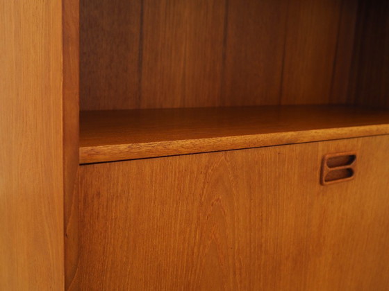 Image 1 of Teakhouten boekenkast, Deens design, jaren 70, gemaakt in Denemarken.