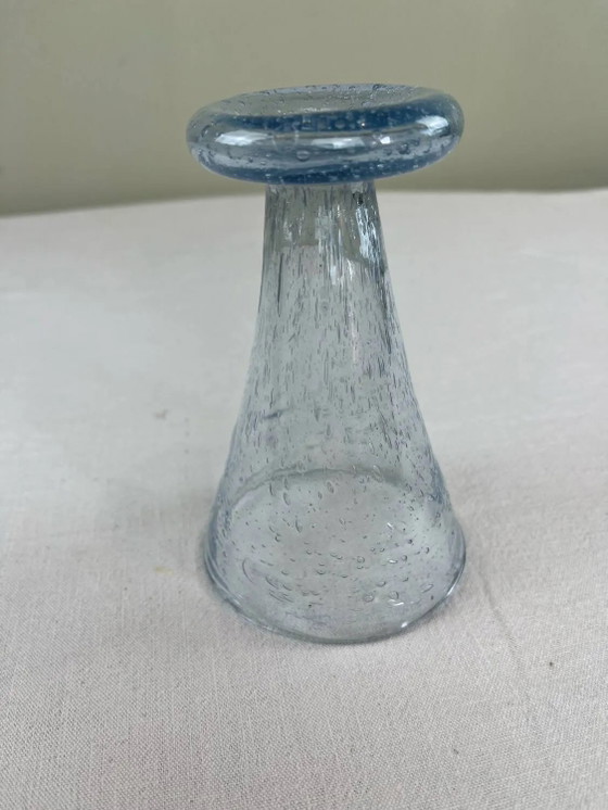 Jarrón de cristal de burbujas – Jarrones, Crystal, Glass (photo 7 of 8)