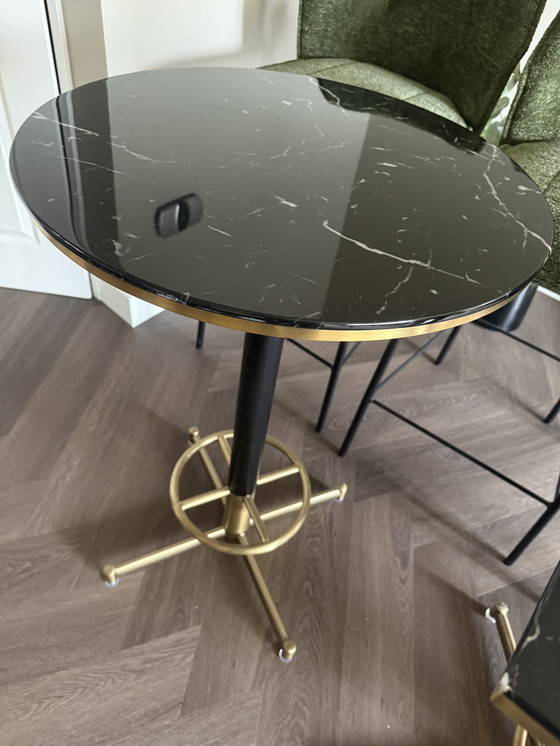 Image 1 of Bartafel/snacktafel marble class top PMP rond & vierkant 