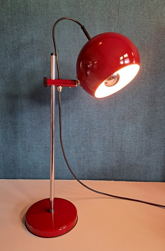 Image 1 of Vintage table lamp - Space age eyeball - 1970s