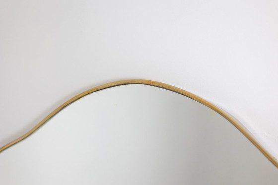 Image 1 of Coppia di specchi a forma di "cappello da gendarme". Anni '70.