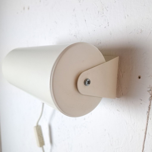 Vintage Wandleuchte LOD Ikea cremeweiß V413
