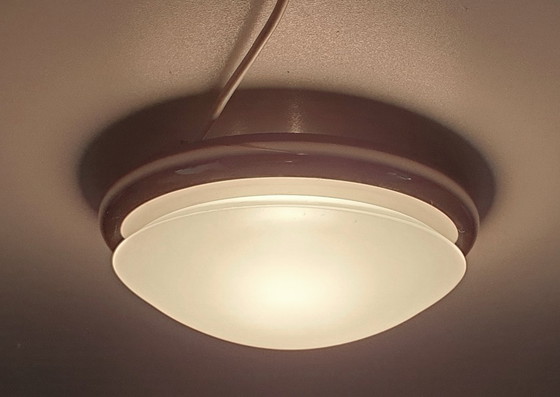 Image 1 of Rolf Krüger per Heinz Neuhaus Leuchten 2 lampade da soffitto