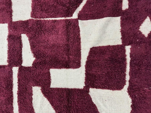Traditioneller handgewebter marokkanischer Teppich, Größe 2/3 M – vloerkleden en tapijten, Wool (photo 2 of 9)