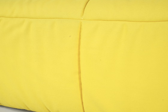 Image 1 of Strips" yellow sofa by Cini Boeri for Arflex, Italy 1968.