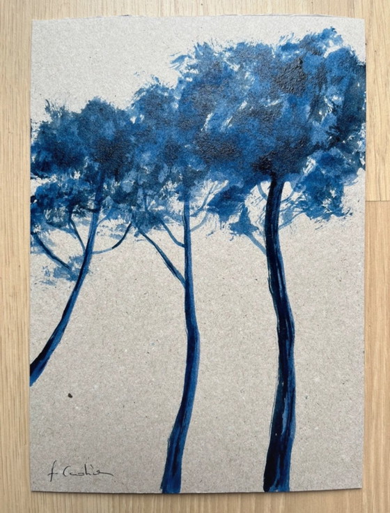 Image 1 of Artist's sketch on cardboard 21x15cm
