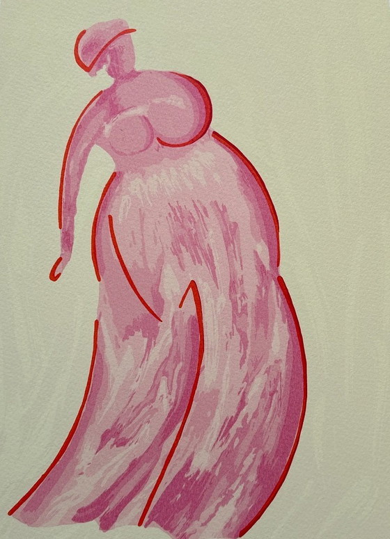 Image 1 of Screen print Ida Kers