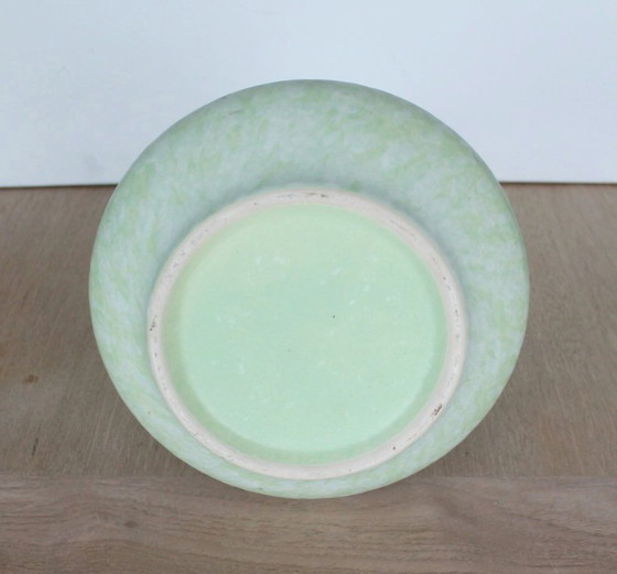Image 1 of Vaso da terra Scheurich, anni '50, con residui dell'etichetta originale Europ Linie, Germania Ovest, era atomica