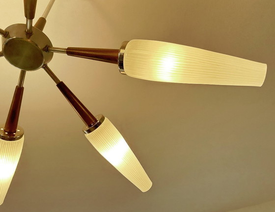 Image 1 of Large Scandinavian Pendant Light