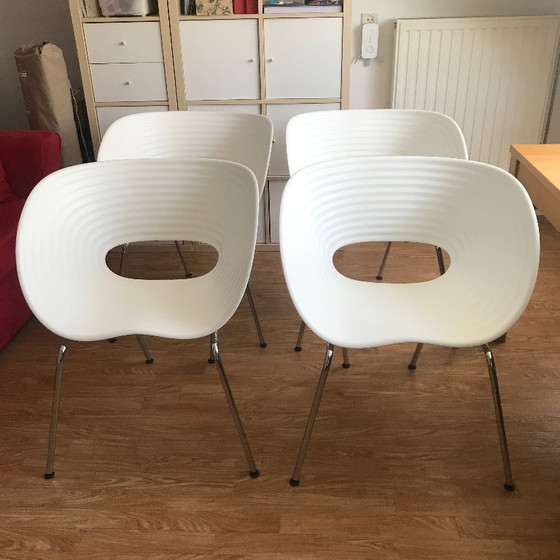 Image 1 of 4 Vitra Tom Vac chairs