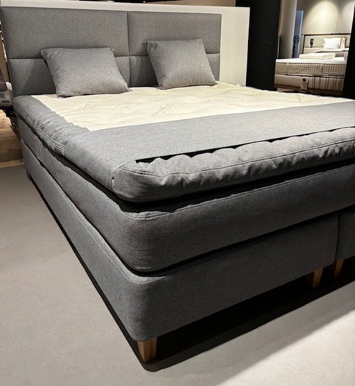 Ecolife Boxspring 180x210 cm Modello Showroom Grigio