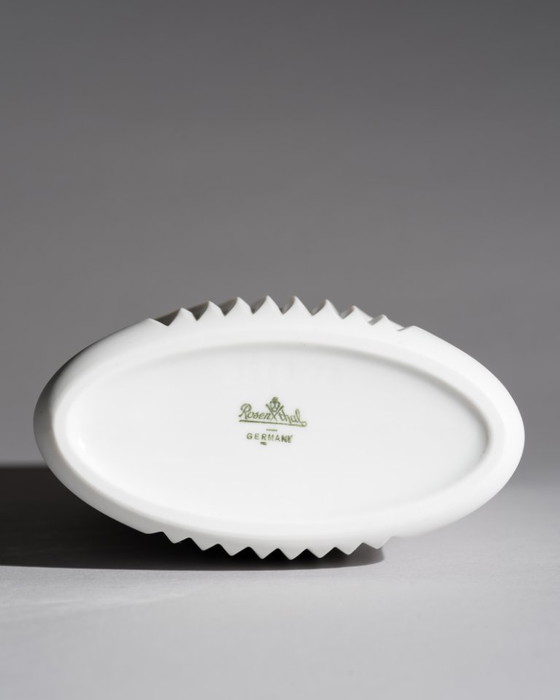 Image 1 of Bisque Porcelain Vase by Claus Josef Riedel for Rosenthal Studio Line Minimalist