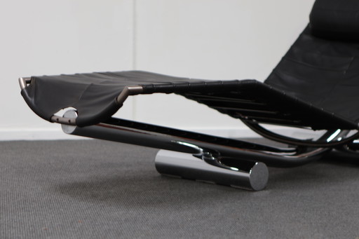 Chariot Chaise Lounge Designed by Paul Tuttle 1972 for Strässle International