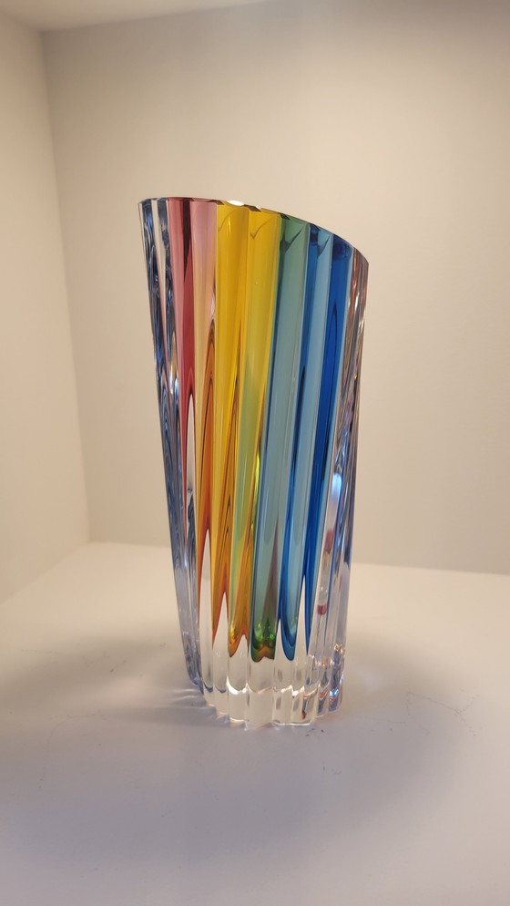 Image 1 of Jarrón Kosta Boda - Göran Wärff - Movimiento de cristal