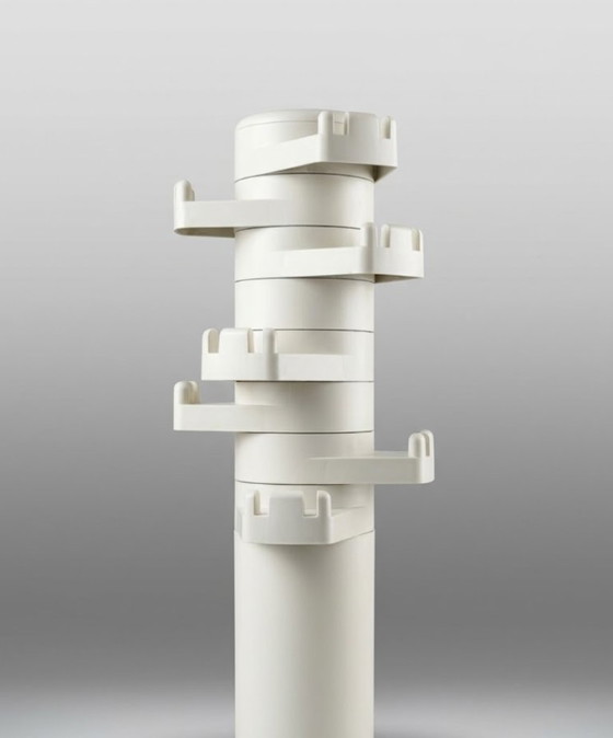 Minivip Coat rack by Benanti and Brunori for Velca, Plastic, Creme (photo 4 of 5)
