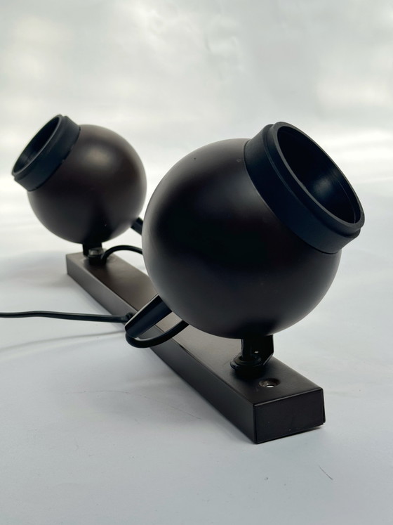 Image 1 of Lampada da parete vintage Herda a doppio occhio | Era spaziale