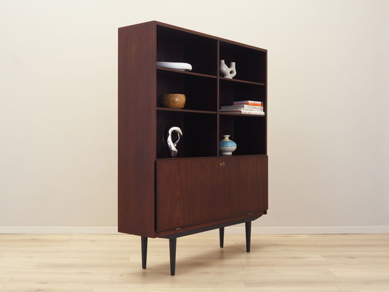 Image 1 of Bibliothèque en acajou, design danois, années 1970, fabricant : Omann Jun