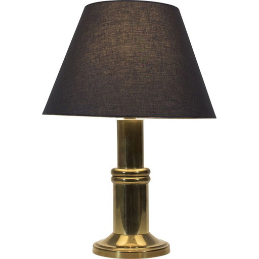 Lámpara de mesa vintage de latón, 1960