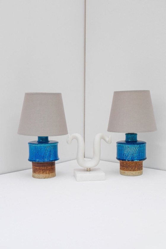 Mid-Century Modern Table Lamps by Inger Persson for Rörstrand, 1960s, Set of 2 – Ceramic, Mid Century Modern (photo 4 of 16)