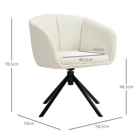 Image 1 of Chair with Comfortable Seat Shell