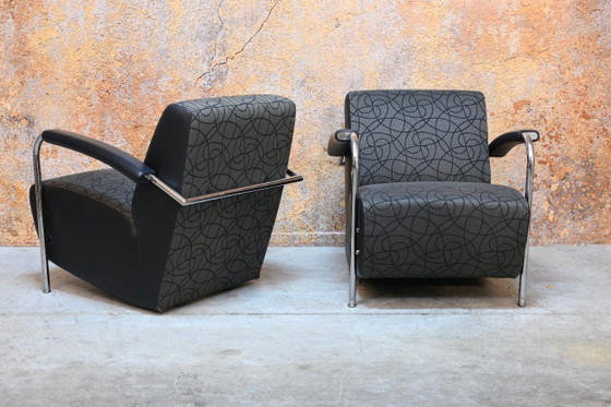 Leolux Scylla design fauteuils  Prijs per stuk – Textiel (photo 6 of 9)