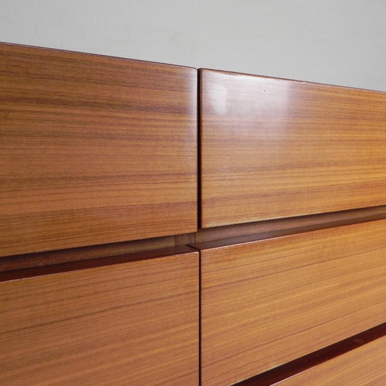 Image 1 of Kommode aus der Mitte des 20. Jahrhunderts mit 6 Schubladen im Stil von Musterring, 1960er Jahre