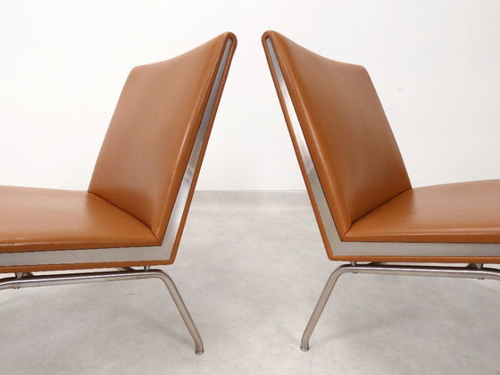 Image 1 of Set di poltrone da aeroporto CH401 di Hans J. Wegner
