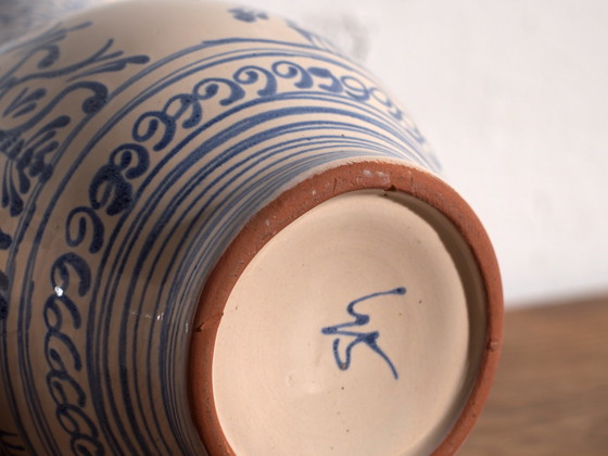 Pair of Vintage Glazed Ceramic Jugs, Central Europe, circa 1950 #3, Crockery (photo 9 of 10)