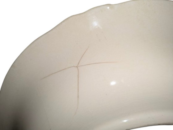 Image 1 of Sarreguemines earthenware dinner plate, Richard Children pattern