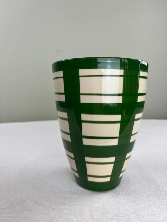 Jarrón a cuadros – Jarrones, Porcelain (photo 2 of 6)