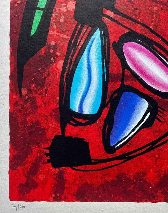 Image 1 of Serigrafía de Werner Pantki