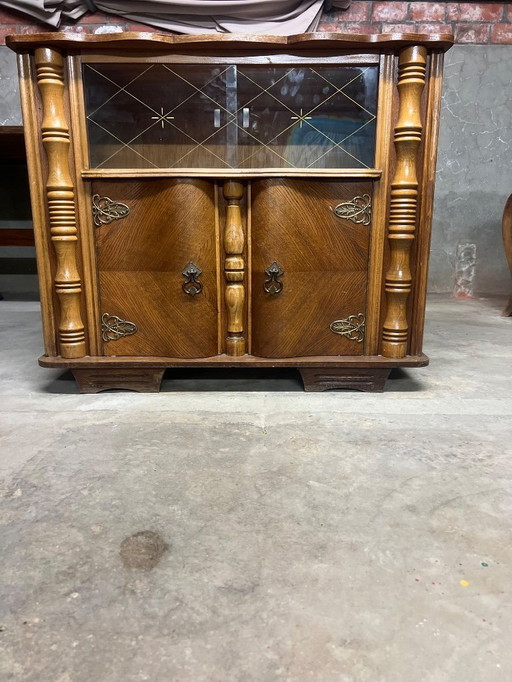 Belle armoire vintage de la fin des années 1950 !
