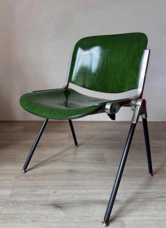 Image 1 of 3 Paolo Favaretto Agorà Chairs for Emmegi, Italy, 1970s