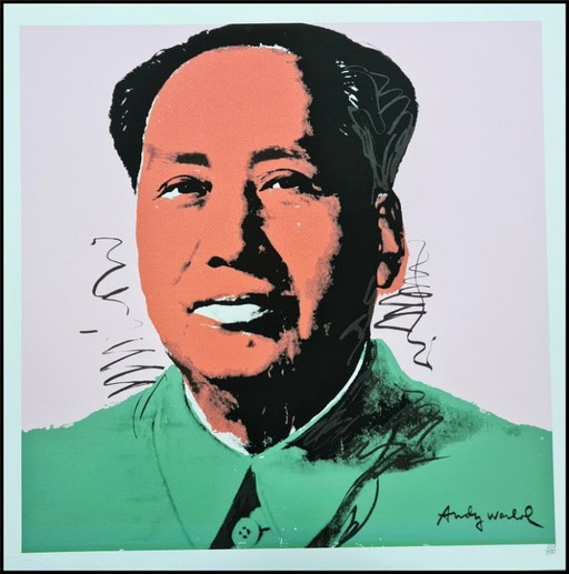 D'après Andy Warhol, Mao Zedong, années 1980, lithographie